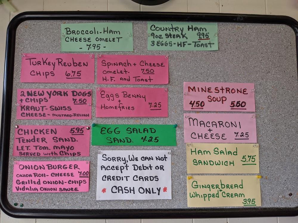 Ernie's Lunch Menu image 2